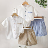 Two-Piece Set for Boys 92-128, T-Shirt and Shorts, Summer Set