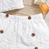 Two-Piece Set for Girls 92-128, T-Shirt and Shorts, Summer Outfit
