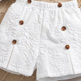 Two-Piece Set for Girls 92-128, T-Shirt and Shorts, Summer Outfit