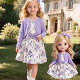 Summer Short Sleeve Dress for Girls 92-128