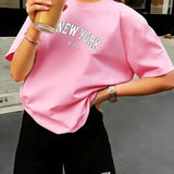 Two-Piece Set for Girls 92-128, T-Shirt and Shorts, Summer Outfit