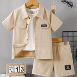 Two-Piece Set for Boys 92-128, T-Shirt and Shorts, Summer Set