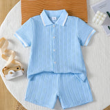 Two-Piece Set for Boys 92-128, T-Shirt and Shorts, Summer Set
