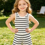 Two-Piece Set for Girls 92-128, T-Shirt and Shorts, Summer Set