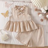 Two-Piece Set for Girls 92-128, T-Shirt and Shorts, Summer Set