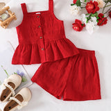 Girls' Shorts 92-128, Comfortable for Summer