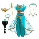 Children's princess costume, deluxe costume