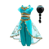 Children's princess costume, deluxe costume