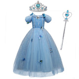 Princess Costume, Carnival Outfit for Ages 4 to 10