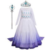 Princess Costume, Carnival Outfit for Ages 4 to 10