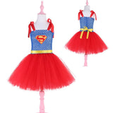 Superhero Costume for Girls, Set with Accessories