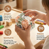 3D Maze Cube, Logic Game