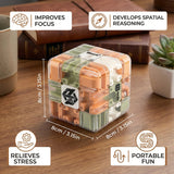 3D Maze Cube, Logic Game