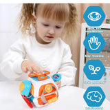 Montessori Cube, BPA-free motor skills development toy