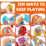 Montessori Cube, BPA-free motor skills development toy
