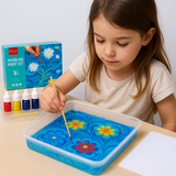 Creative Marble-Water Set – Painting Game