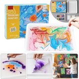 Creative Marble-Water Set – Painting Game