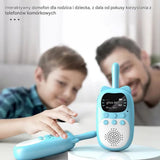 Rechargeable walkie-talkies, communication kit with a range of 3 km