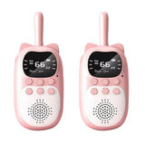 Rechargeable walkie-talkies, communication kit with a range of 3 km