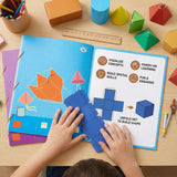 Geometry Learning Book, Educational Math Workbook