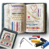 Embroidery Learning Book, Guide for Beginners in Sewing