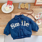 Children's Quilted Jacket, Unisex with Buttons