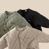 Quilted Jacket for Kids, Unisex Design