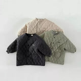 Quilted Jacket for Kids, Unisex Design