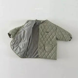 Quilted Jacket for Children, Unisex Design
