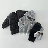 Quilted Jacket for Children, Unisex Design