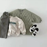 Quilted Jacket for Children, Unisex Design
