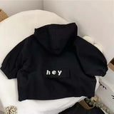 Children's Windbreaker Jacket with Hood, Unisex Polyester Jacket