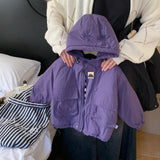 Hooded Windbreaker, Unisex Polyester Jacket