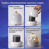 2-in-1 Night Light with Projector for Children