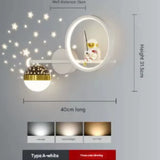 Astronaut Night Light, Star Projection for Children's Room