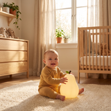 Children's bedside lamp – made of silicone, with animals, adjustable brightness