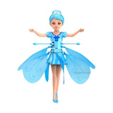 Flying fairy, floating doll with motion sensor
