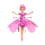 Flying fairy, floating doll with motion sensor