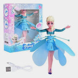 Flying fairy, floating doll with motion sensor