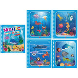 Magic Water Coloring Book, Reusable and Mess-Free
