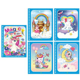 Magic Water Coloring Book, Reusable and Mess-Free