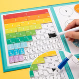 Magnetic Book with Fractions, Educational Math Set