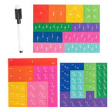 Magnetic Book with Fractions, Educational Math Set