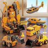 Magnetic Building Toy, Transformable Robot