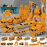 Magnetic Building Toy, Transformable Robot