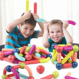 Magnetic Building Sticks, Creative Construction Toy