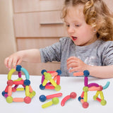 Magnetic Building Sticks, Creative Construction Toy