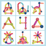 Magnetic Building Sticks, Creative Construction Toy