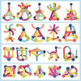 Magnetic Building Sticks, Creative Construction Toy