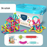 Magnetic Building Sticks, Creative Construction Toy